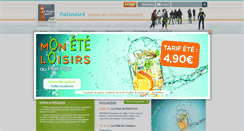 Desktop Screenshot of patinoire-nantes.fr